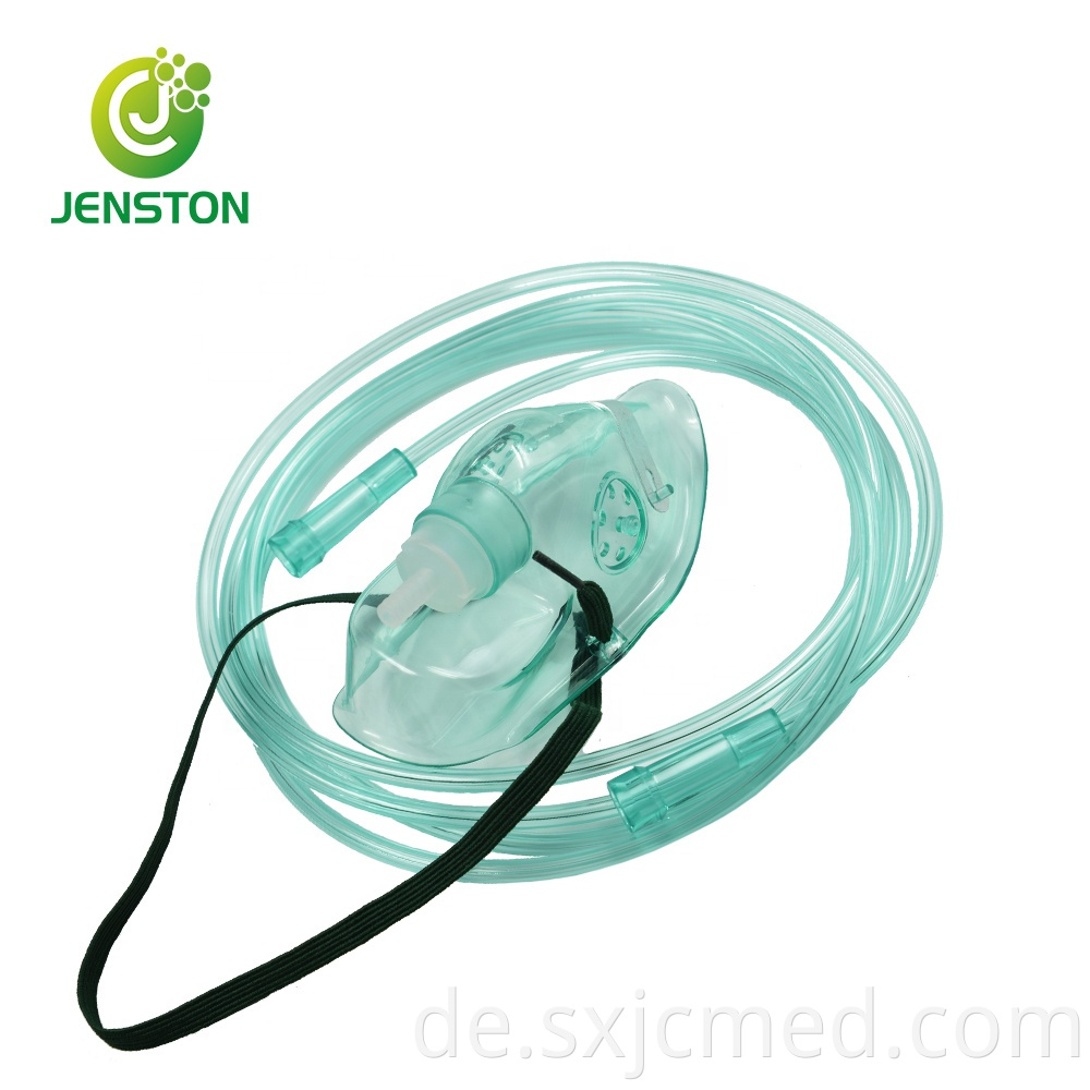 Disposable Medical Simple Emergency Oxygen Tubing Mask